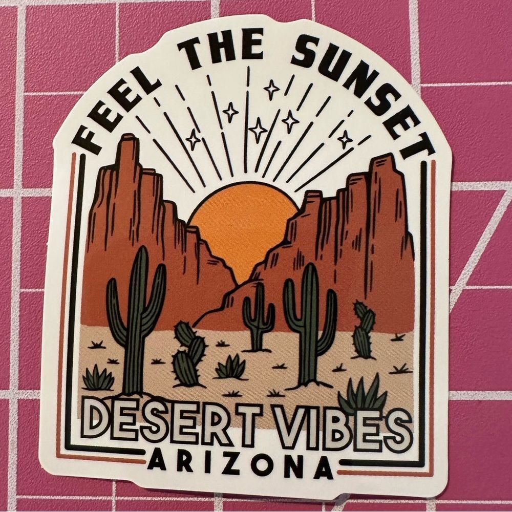 💜13/$13 +Bundle Sticker Sale | Travel Arizona Waterproof Sticker